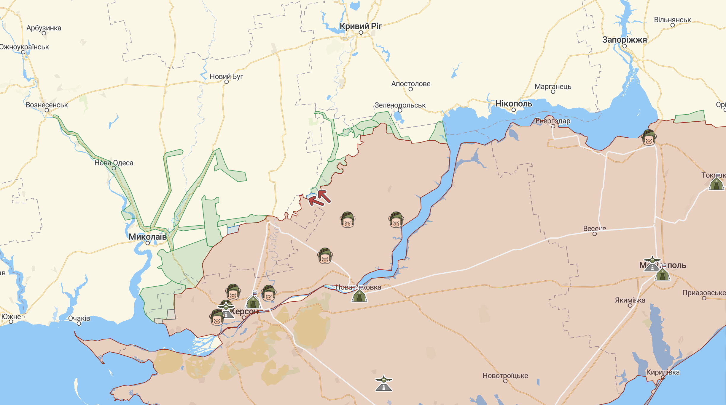 Карта войны в Украине на 18 августа: что происходит на фронтах